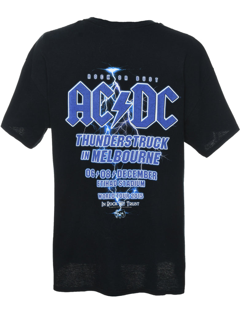 AC/DC Band T-shirt - XL