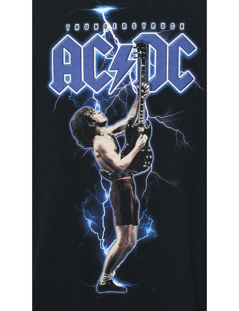 AC/DC Band T-shirt - XL