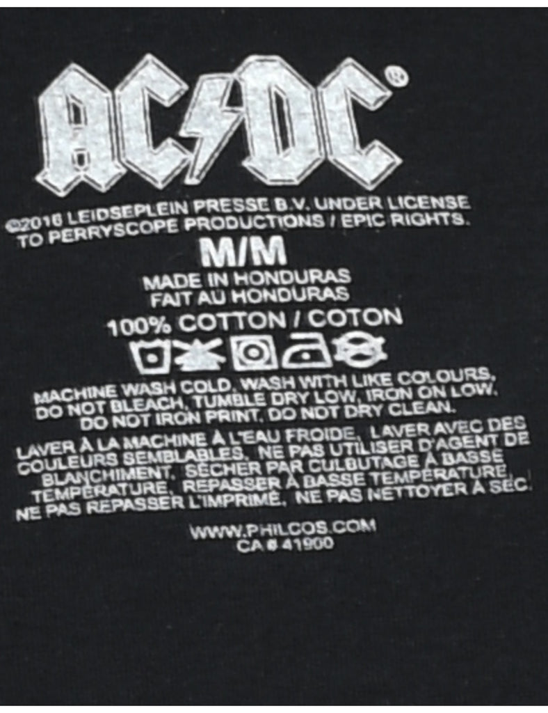 AC/DC Band T-shirt - M