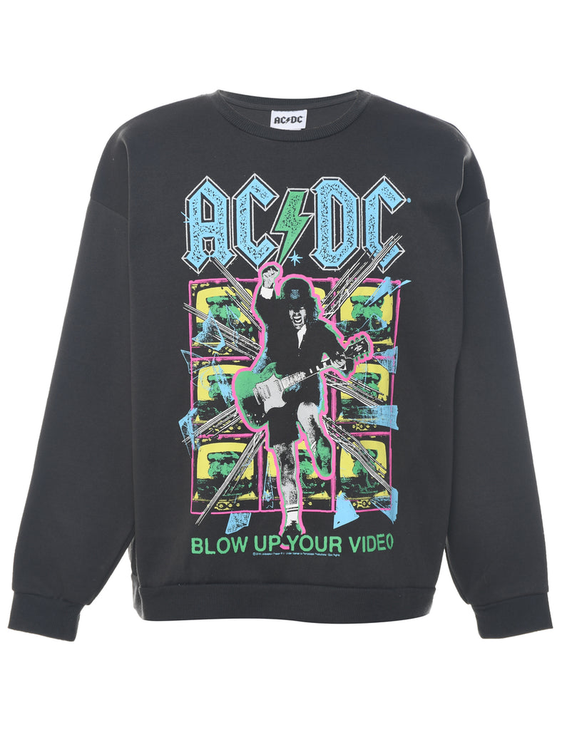 AC/DC Printed Multi-Colour Sweatshirt - XL