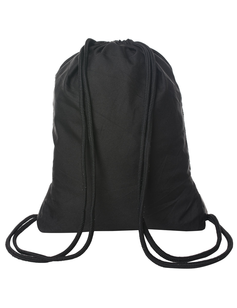 adidas black drawstring backpack RetroRetroUnisex Adidas Adidas Black Backpack Black, M