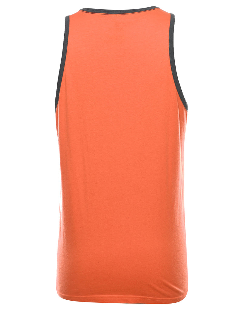 Adidas Black & Orange Contrast Vest - S