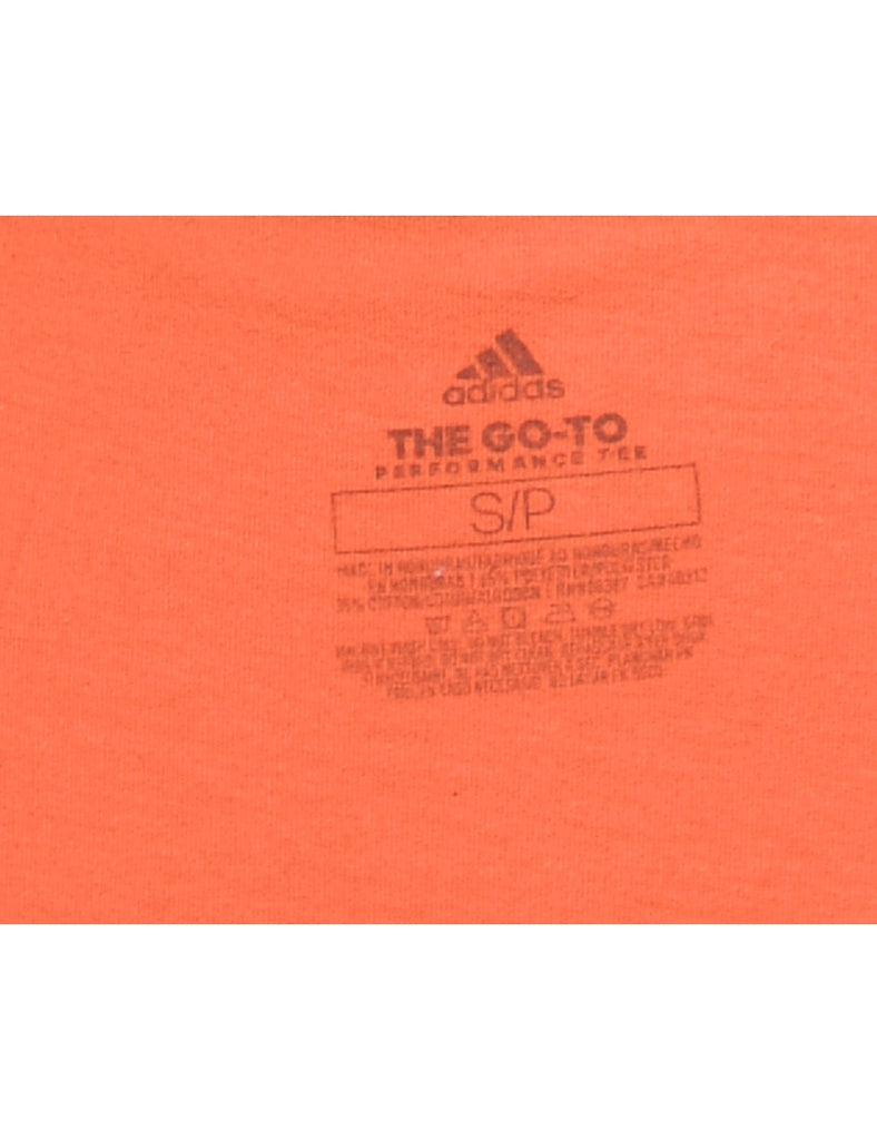 Adidas Black & Orange Contrast Vest - S