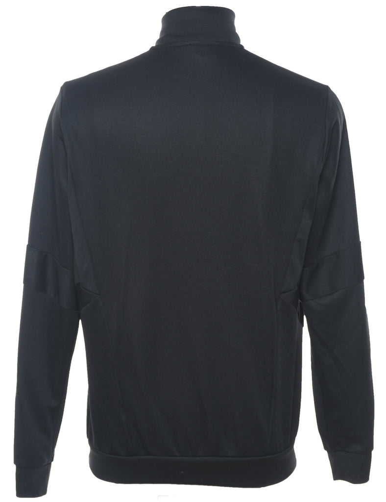 Adidas Black & White Contrast Track Top - M