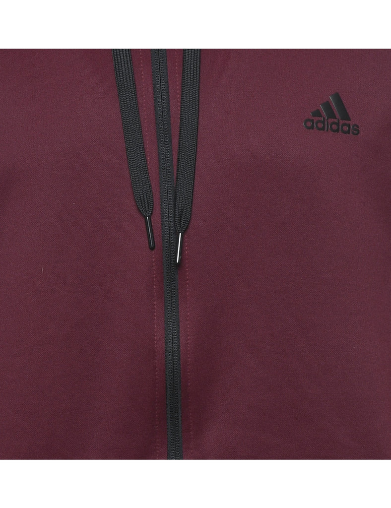 Adidas Hooded Sweatshirt - L