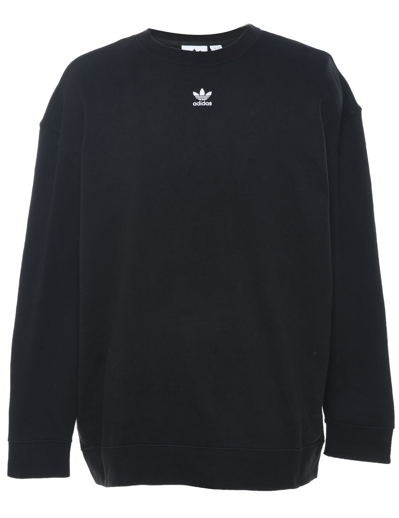 Adidas Insert Trefoil Here Printed Sweatshirt - L