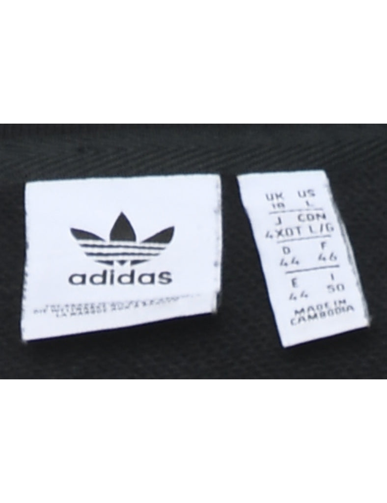 Adidas Insert Trefoil Here Printed Sweatshirt - L
