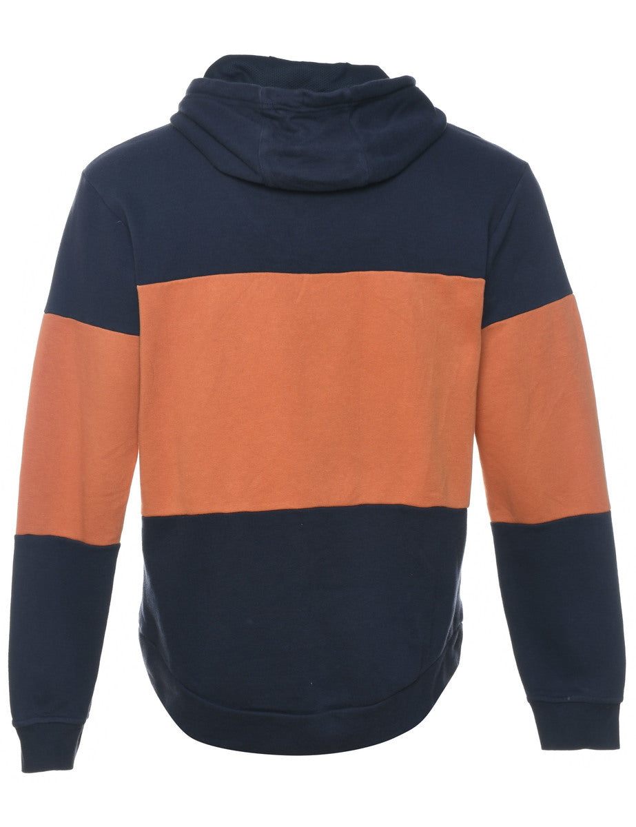 Unisex Adidas Adidas Navy Orange Contrast Hoodie Blue S Beyond Retro