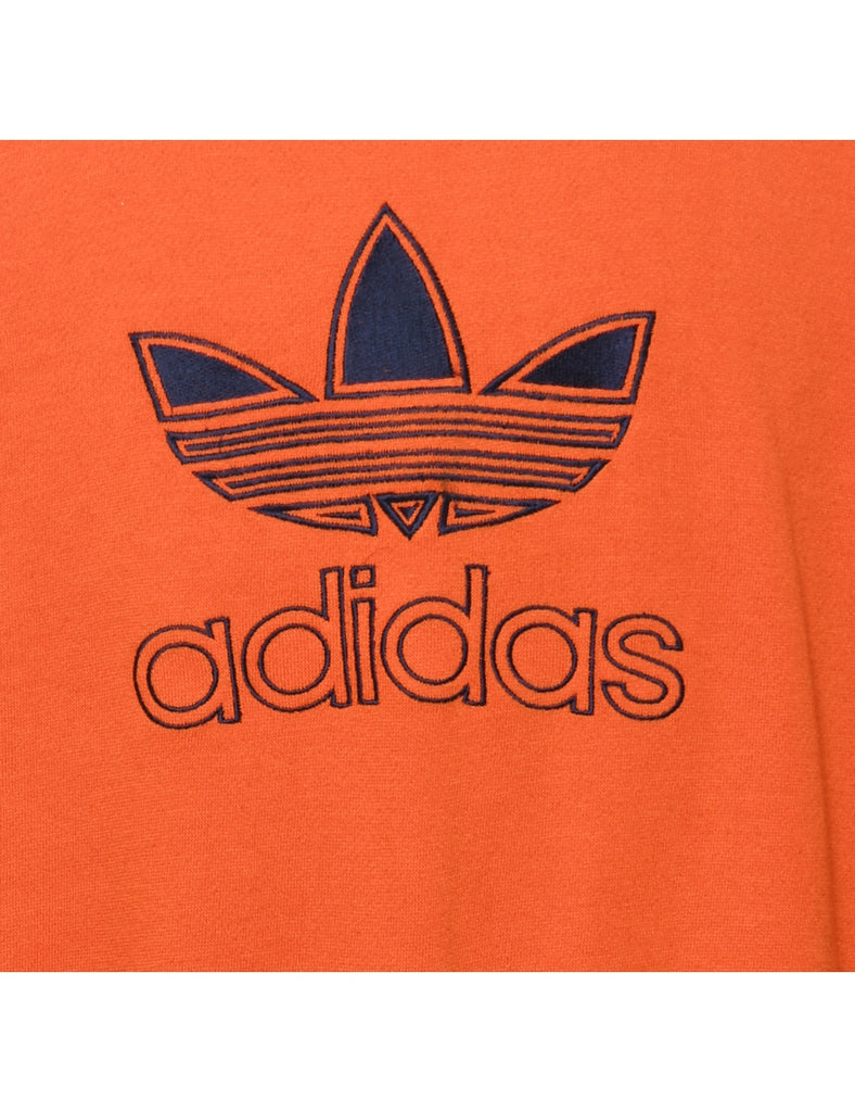 Adidas Orange Sweatshirt - L
