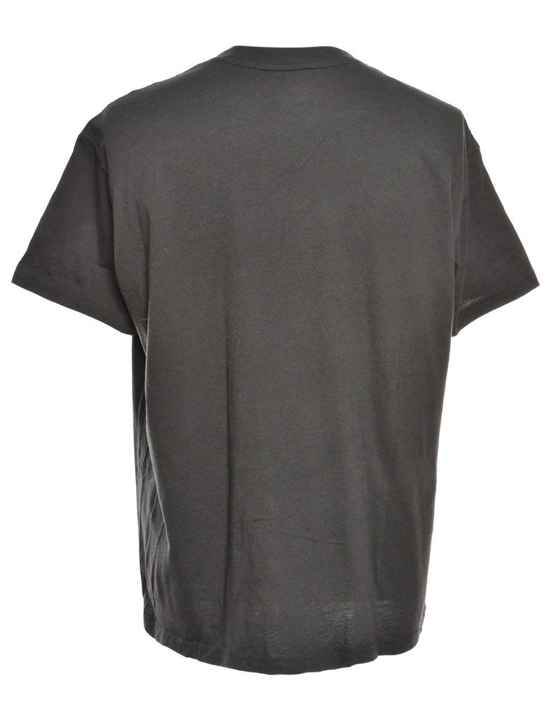 Adidas Plain T-shirt in black - L