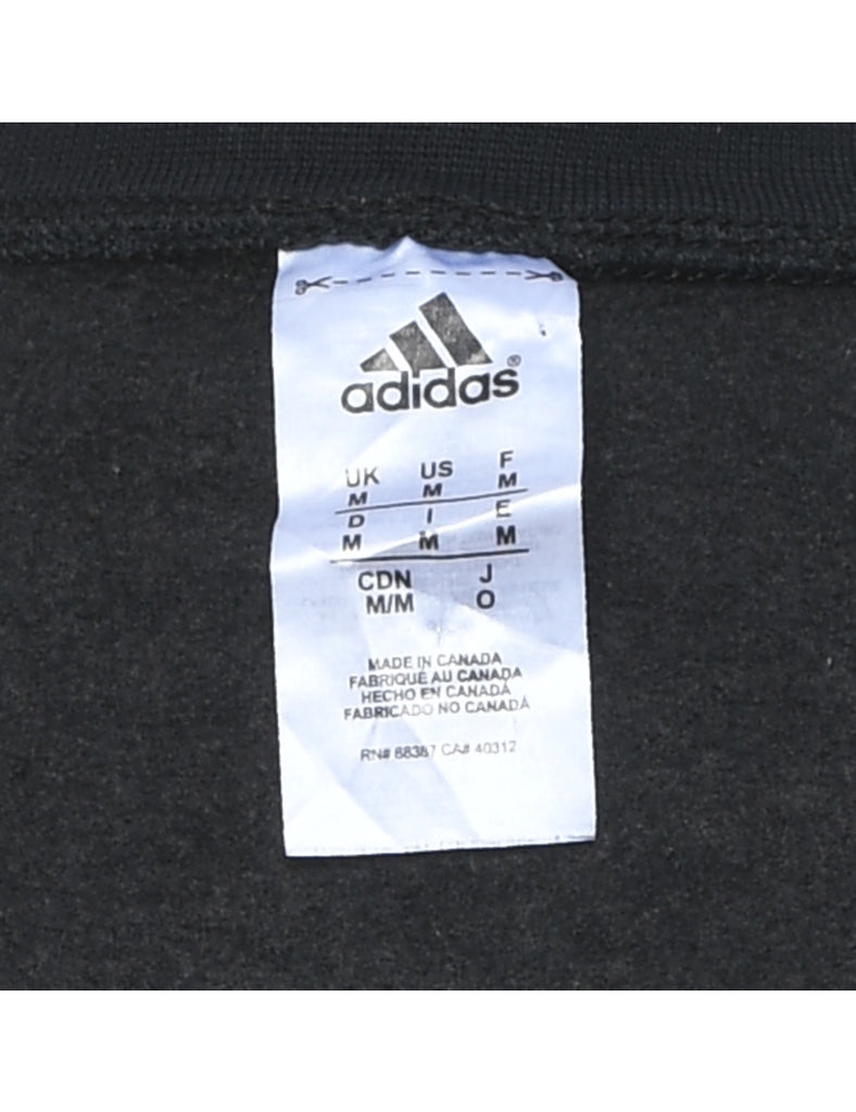 Adidas We The North Printed Black & Red Sweatshirt - M
