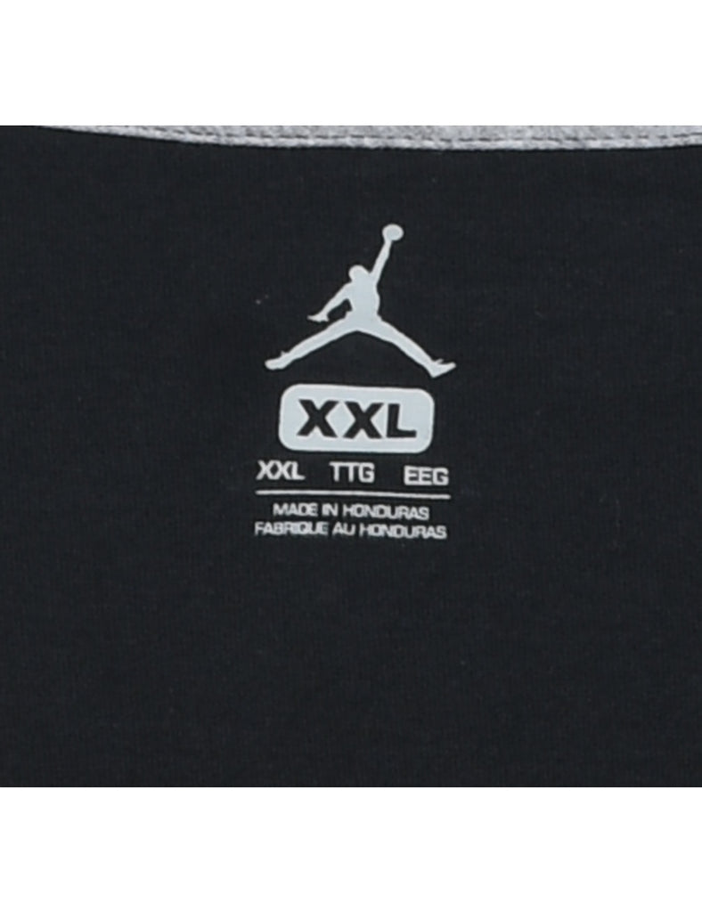 Air Jordan Black Sports T-shirt - XXL