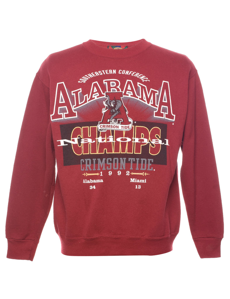 Alabama Printed Sweatshirt - M