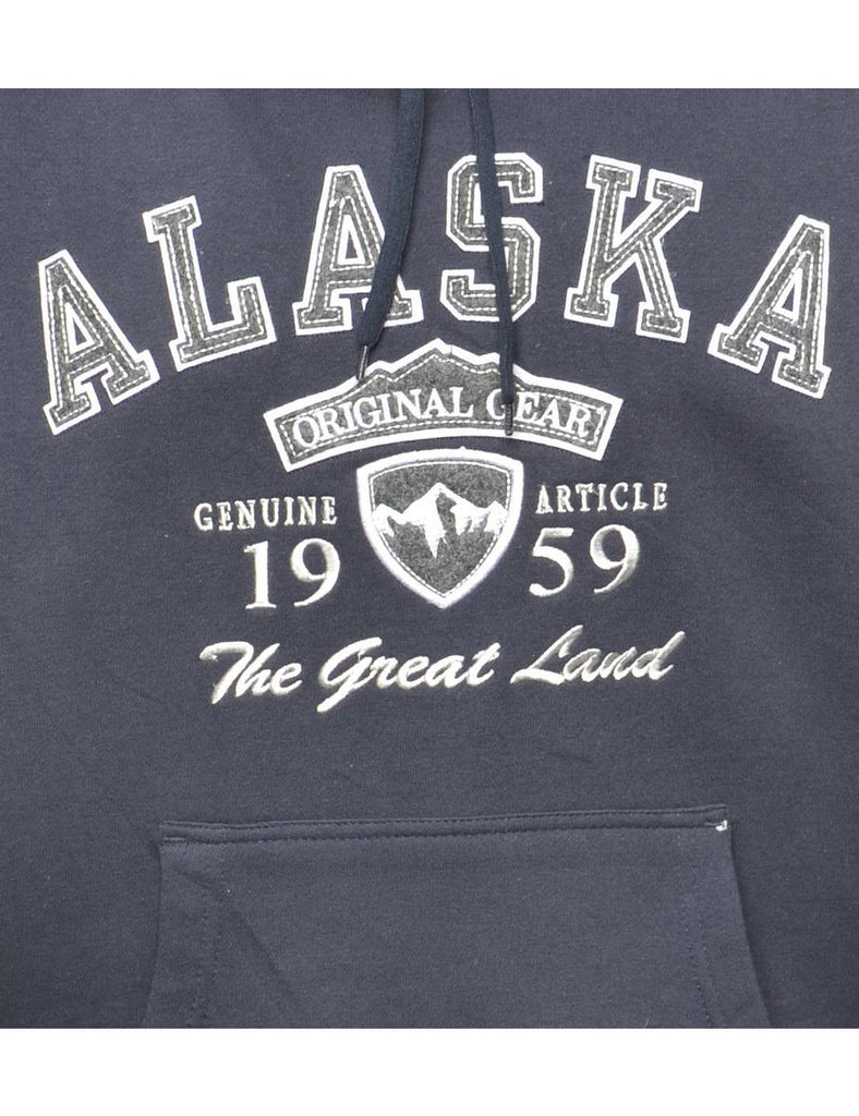 Alaska Embroidered Sweatshirt - M