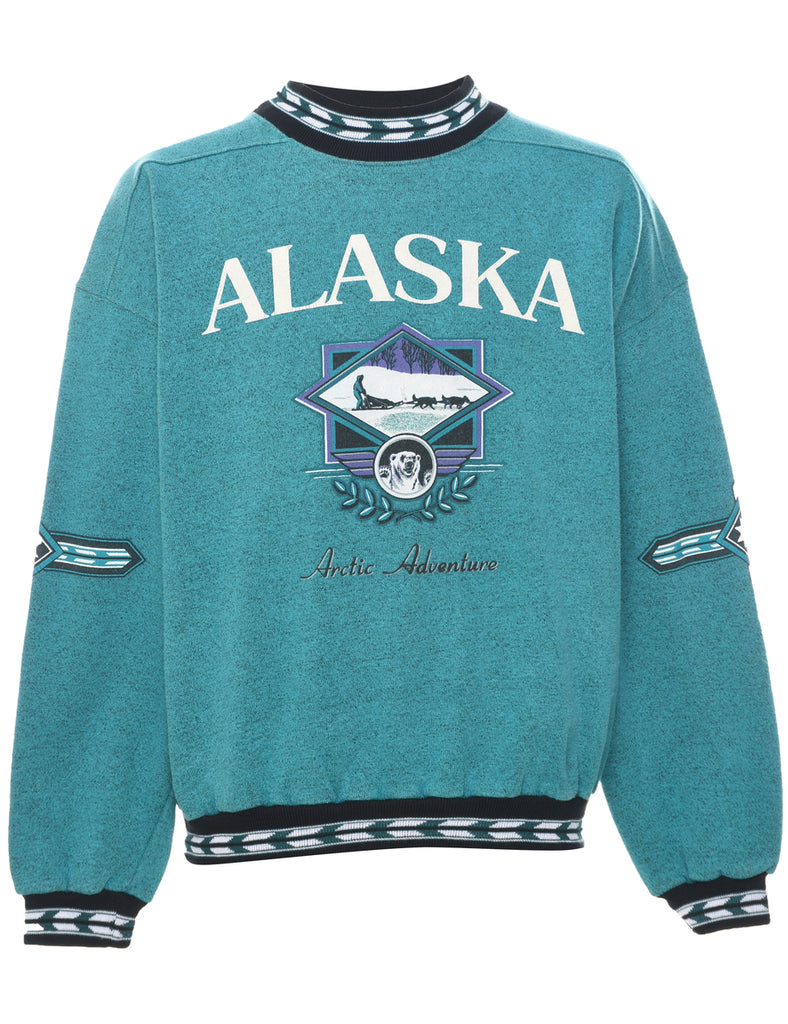 Alaska Printed Sweatshirt - XL
