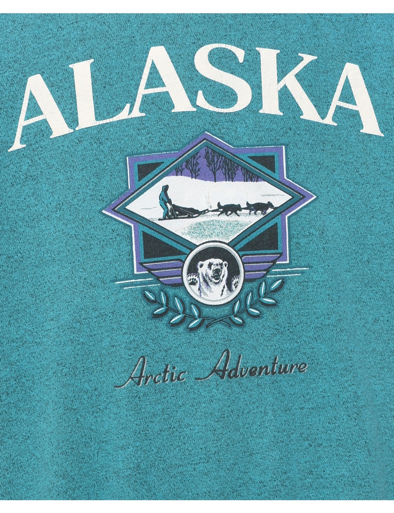 Alaska Printed Sweatshirt - XL