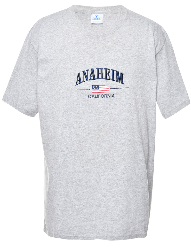 Anaheim California Printed T-shirt - L