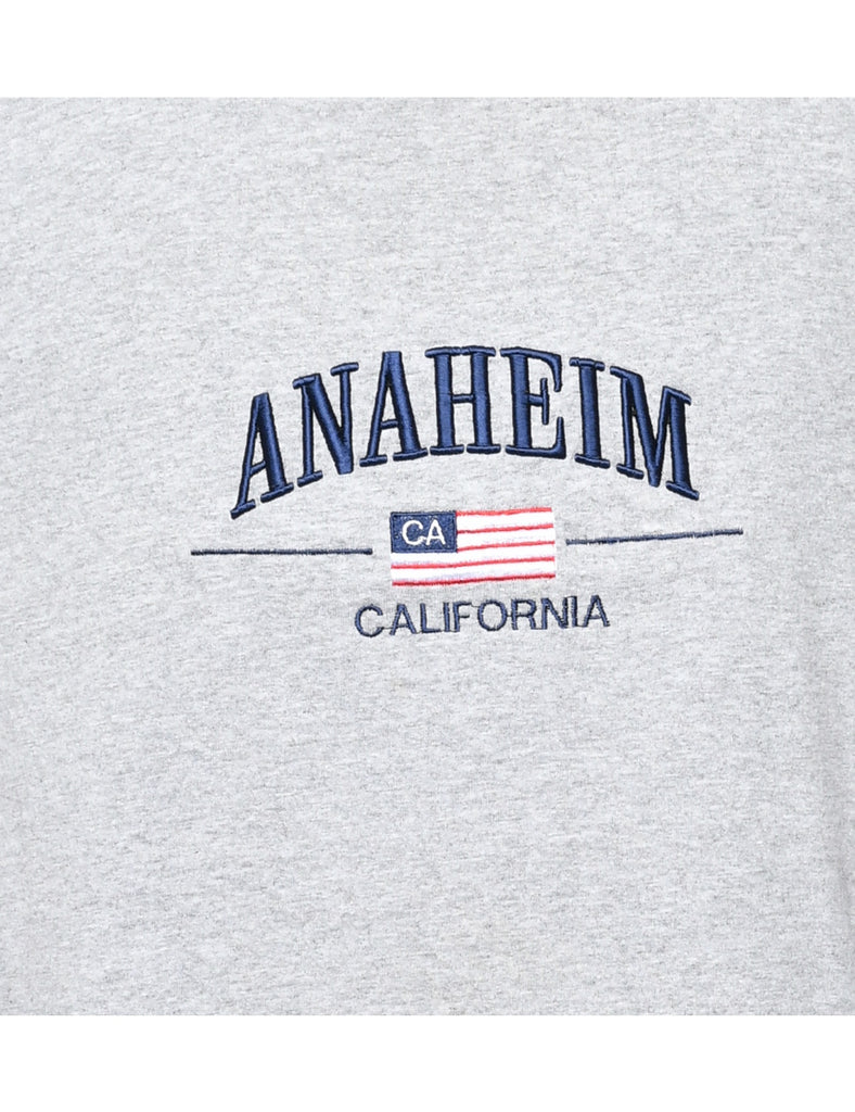 Anaheim California Printed T-shirt - L