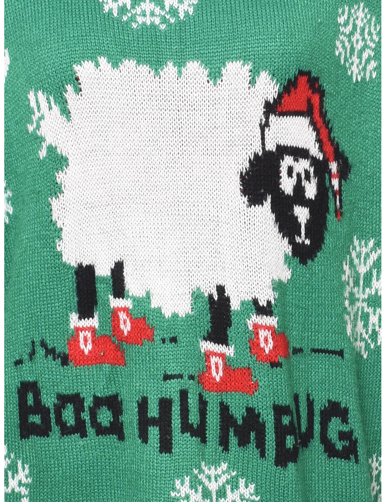 Animal Design Christmas Jumper - L