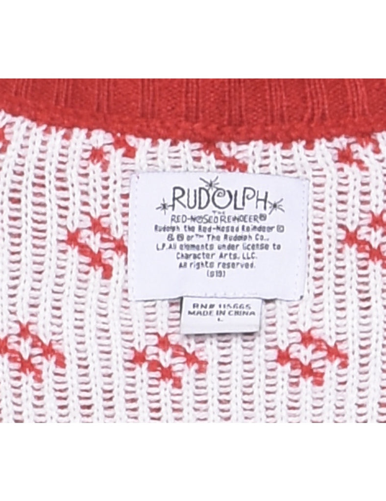 Animal Design Christmas Jumper - L