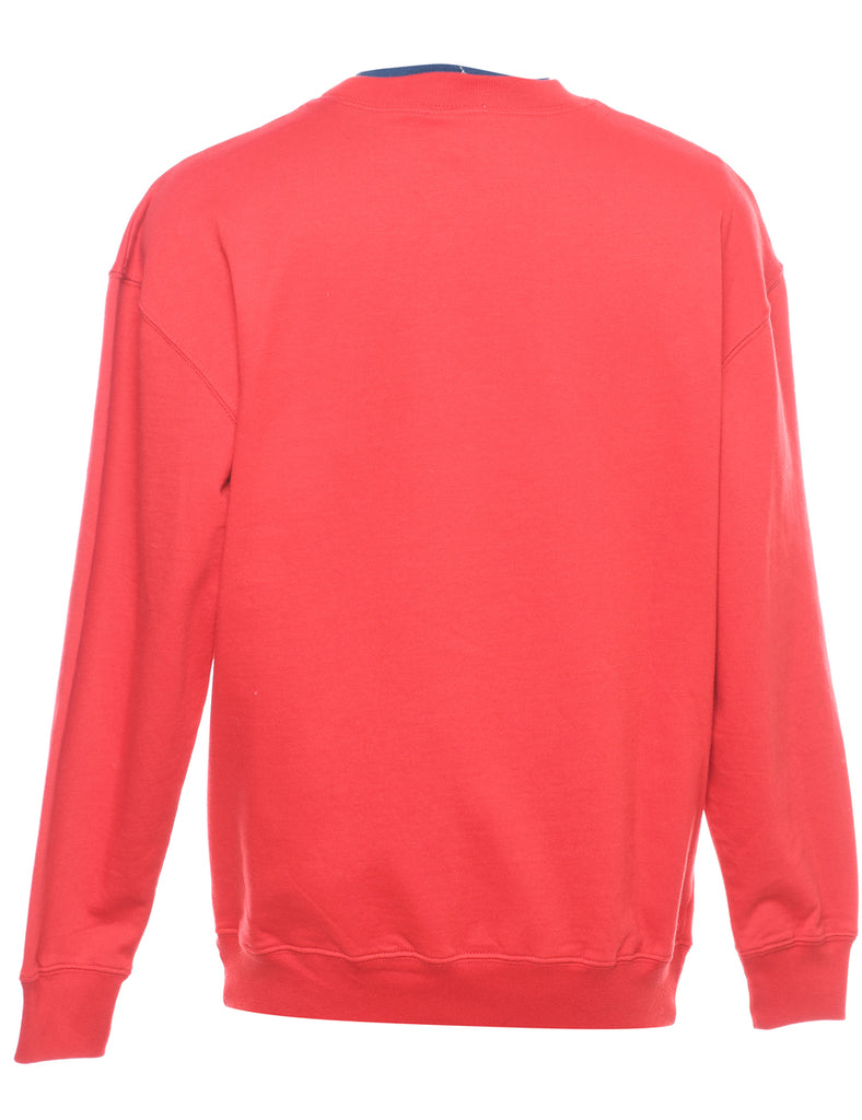 Animal Design Christmas Sweatshirt - M