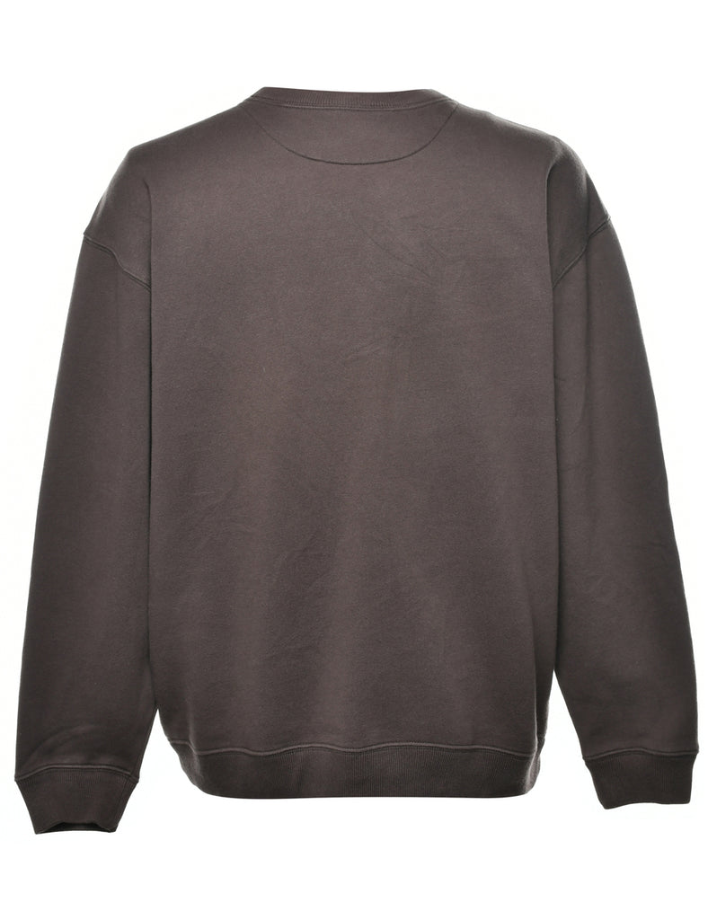 Animal Print Outdoorsman Printed Sweatshirt - M