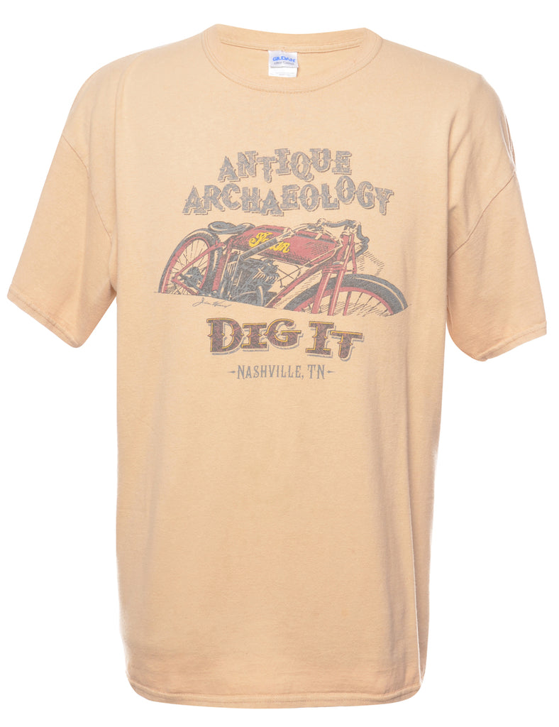 Antique Archaeology Printed T-shirt - XL