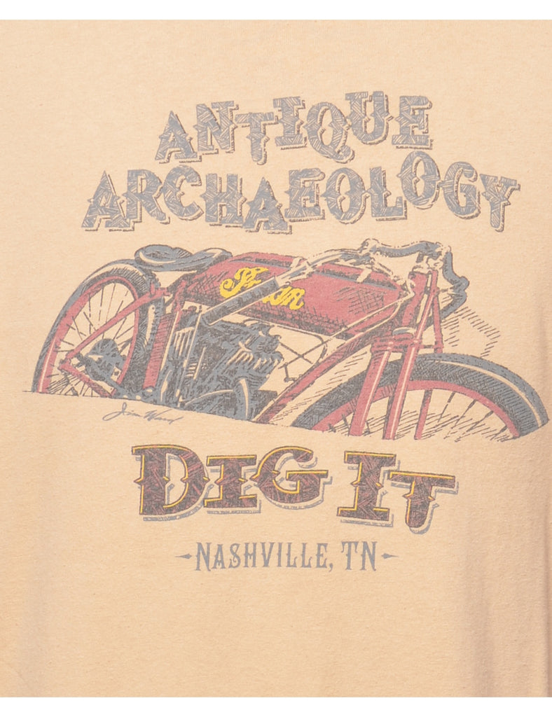Antique Archaeology Printed T-shirt - XL