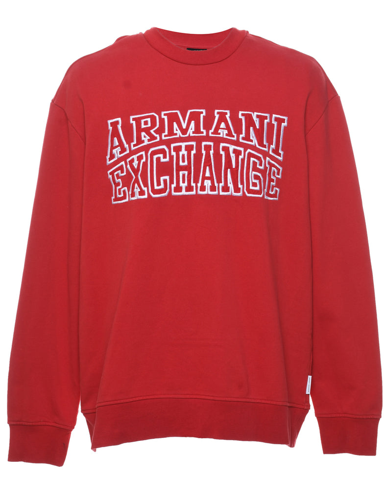 Armani Exchange Embroidered Sweatshirt - XL