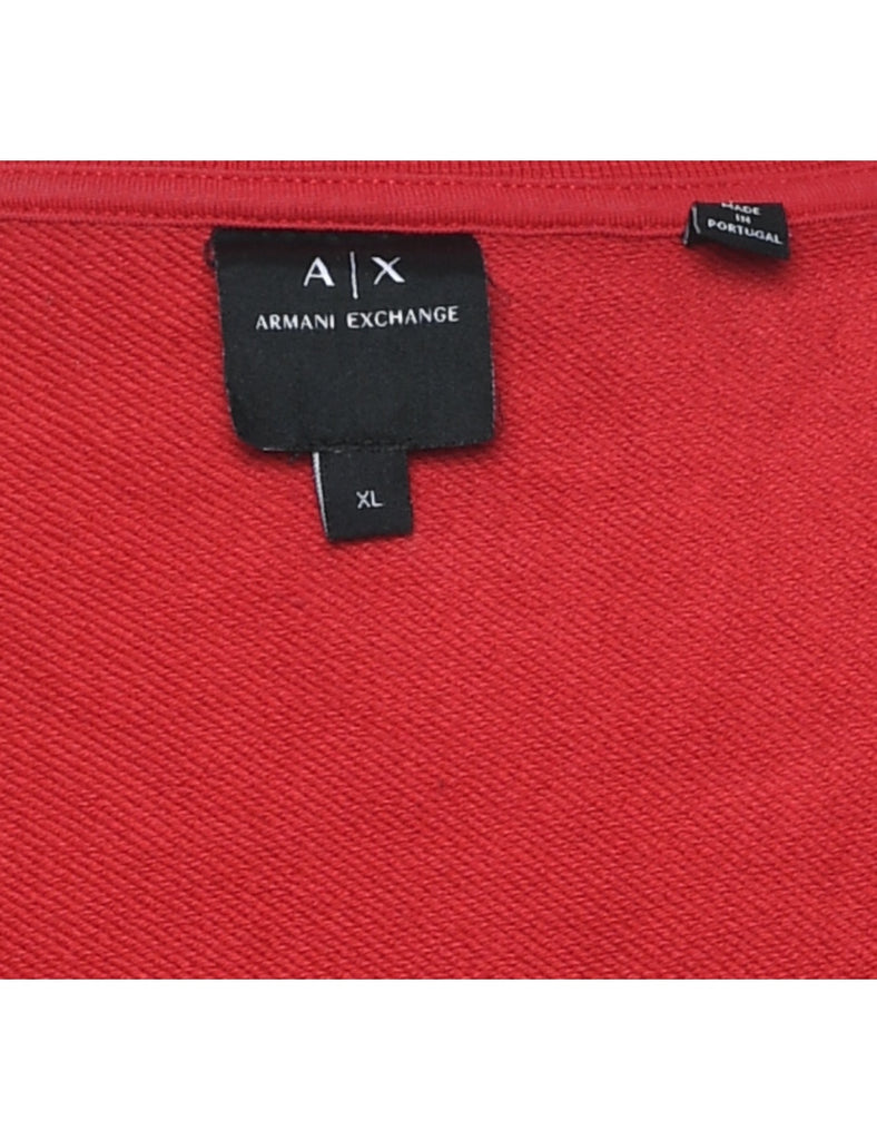 Armani Exchange Embroidered Sweatshirt - XL