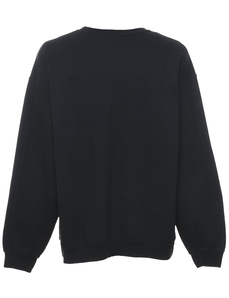 Ashbrook Greenwave Black, Green & White Printed Sweatshirt - XL