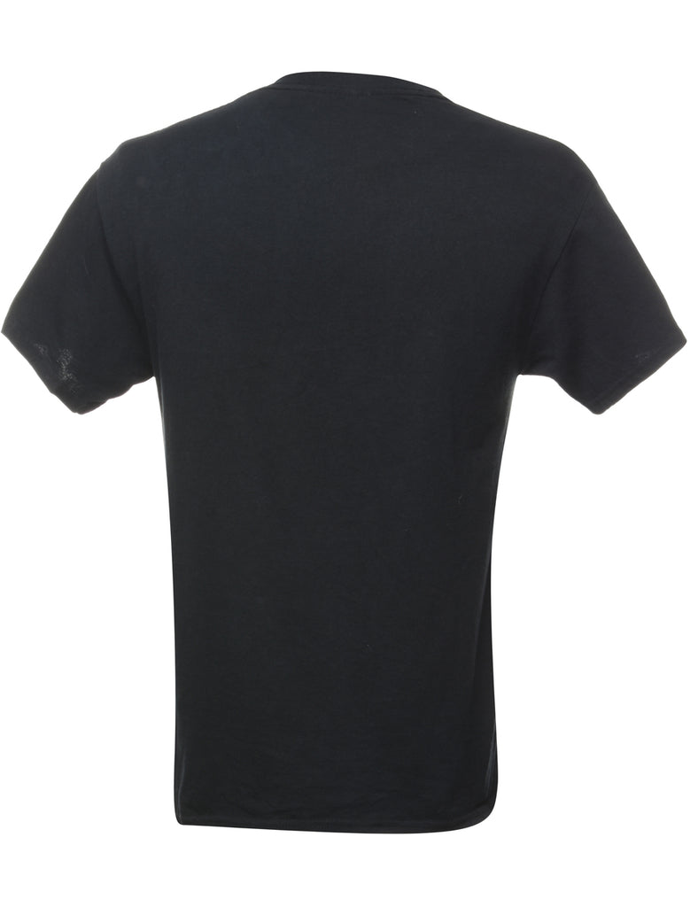 Avatar Black Cartoon T-shirt - L