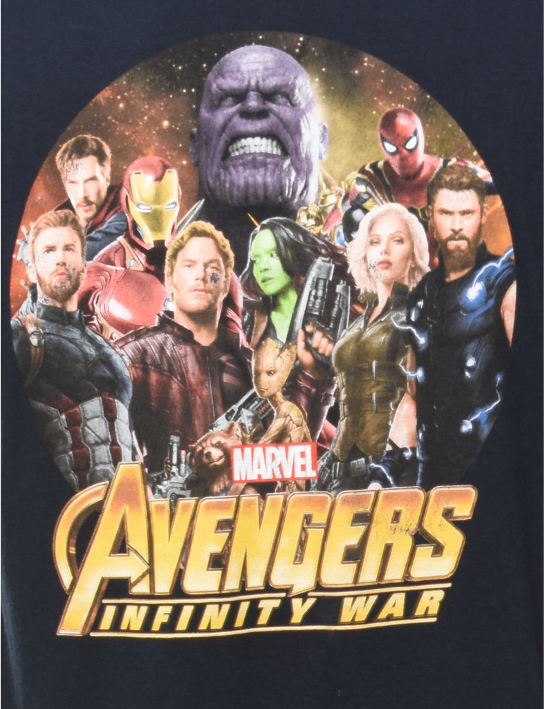 Avengers Infinity War Printed T-shirt - L