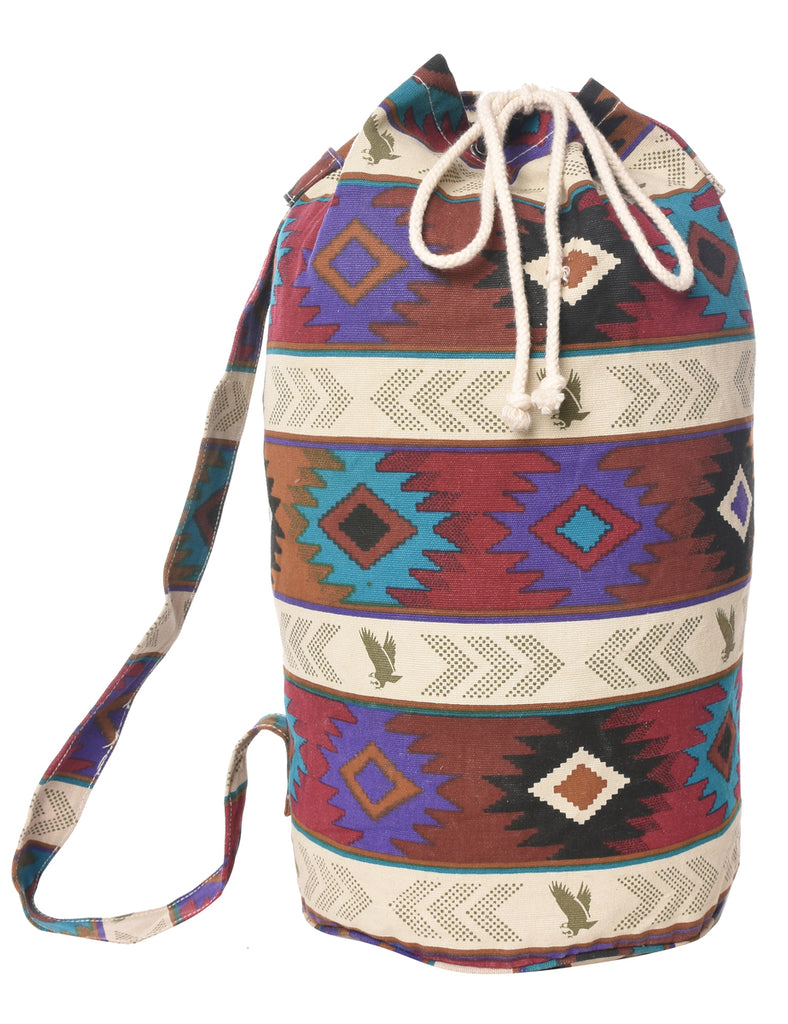 Aztec Print Backpack - M