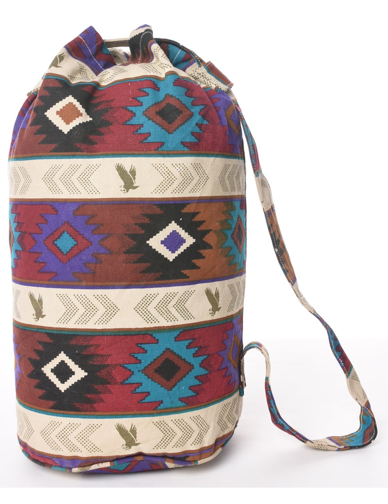 Aztec Print Backpack - M