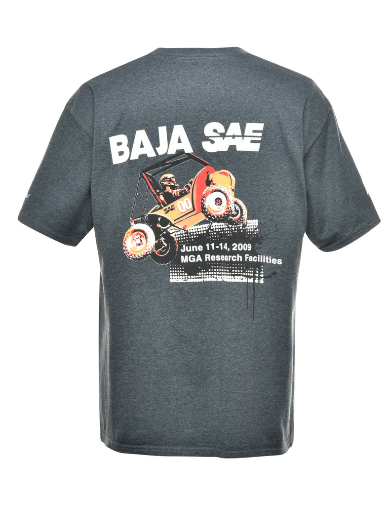 Baja Sae Wisconsin Printed T-shirt - M
