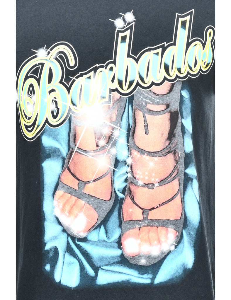 Barbados Printed T-shirt - M