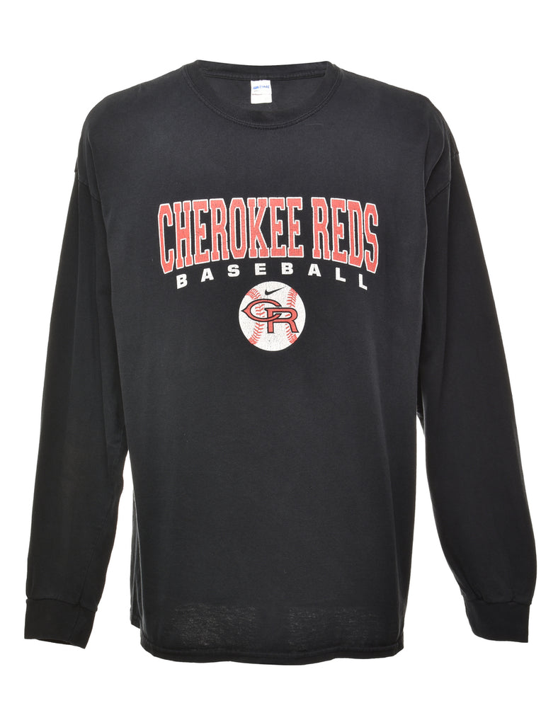 Baseball Printed T-shirt - XL