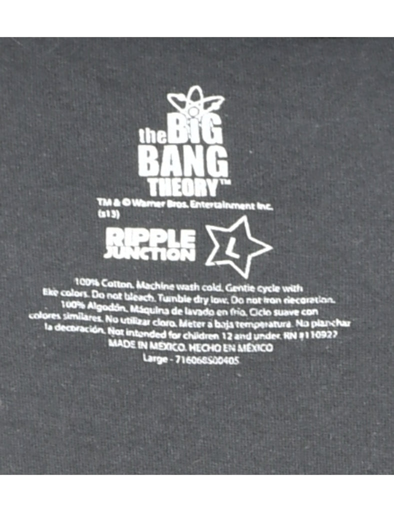 Bazinga Printed T-shirt - L