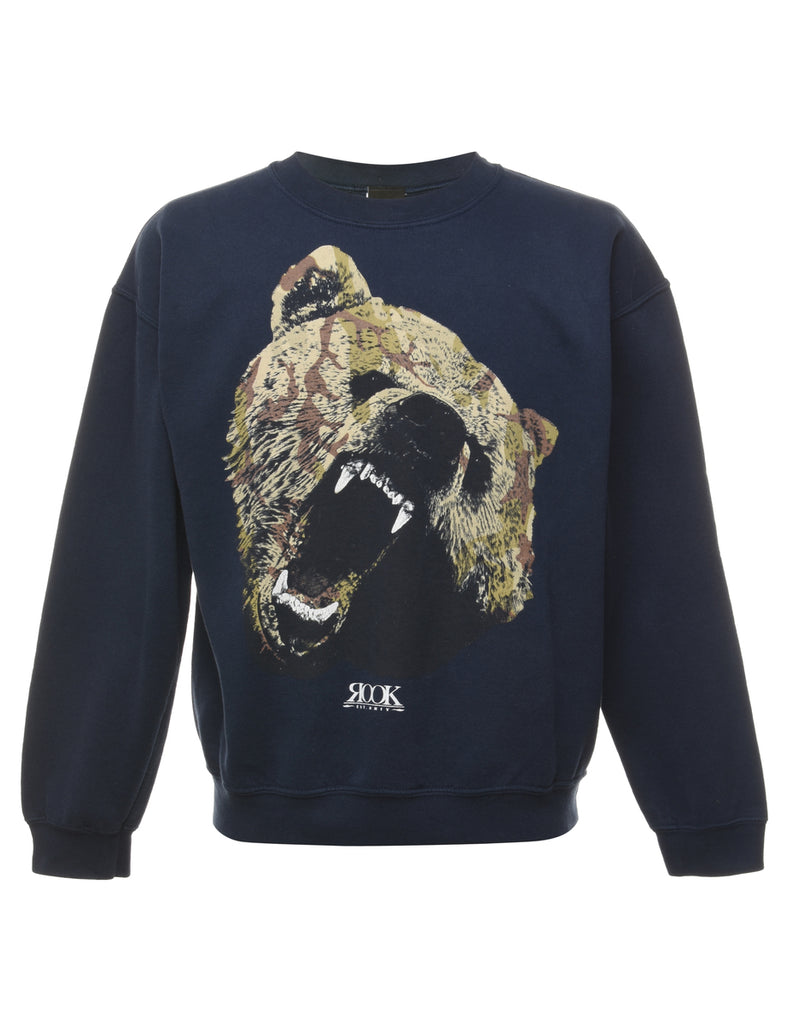 Bear Animal Sweatshirt - M