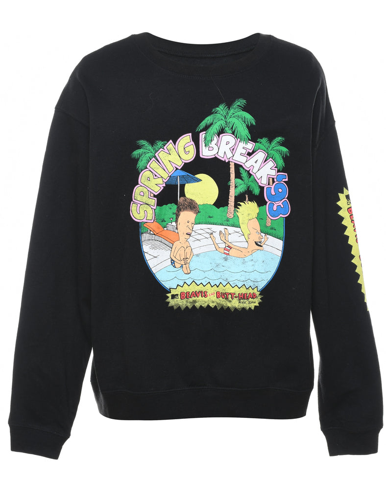 Beavis & Butthead Design Sweatshirt - M