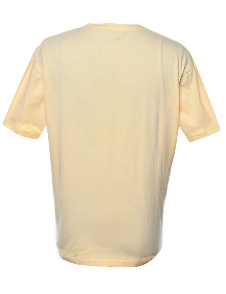 Bermuda Printed Pale Yellow T-shirt - XL