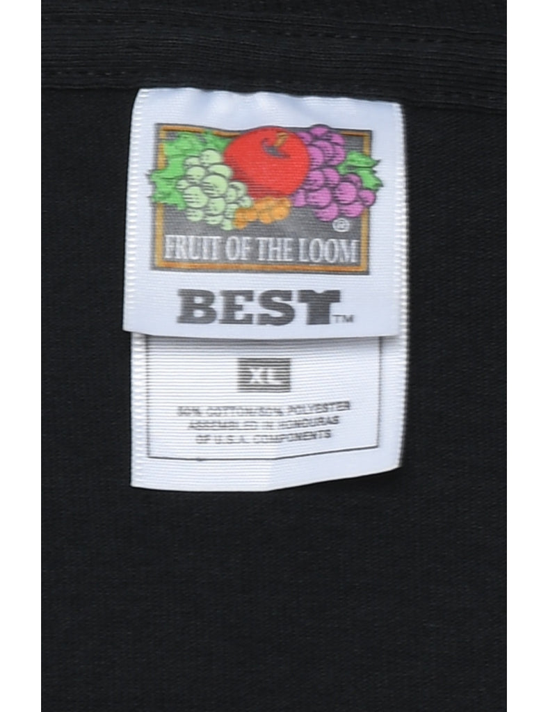 Bill Anderson Black Printed T-shirt - XL