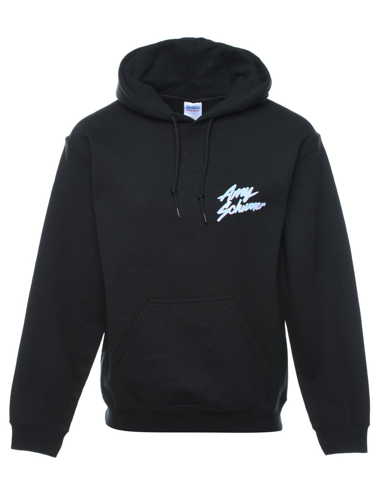 Black Amy Schumer Printed Hoodie - S