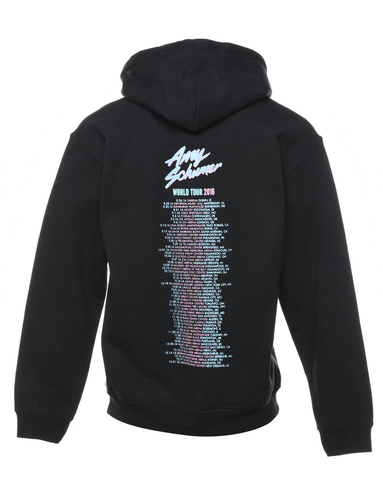 Black Amy Schumer Printed Hoodie - S