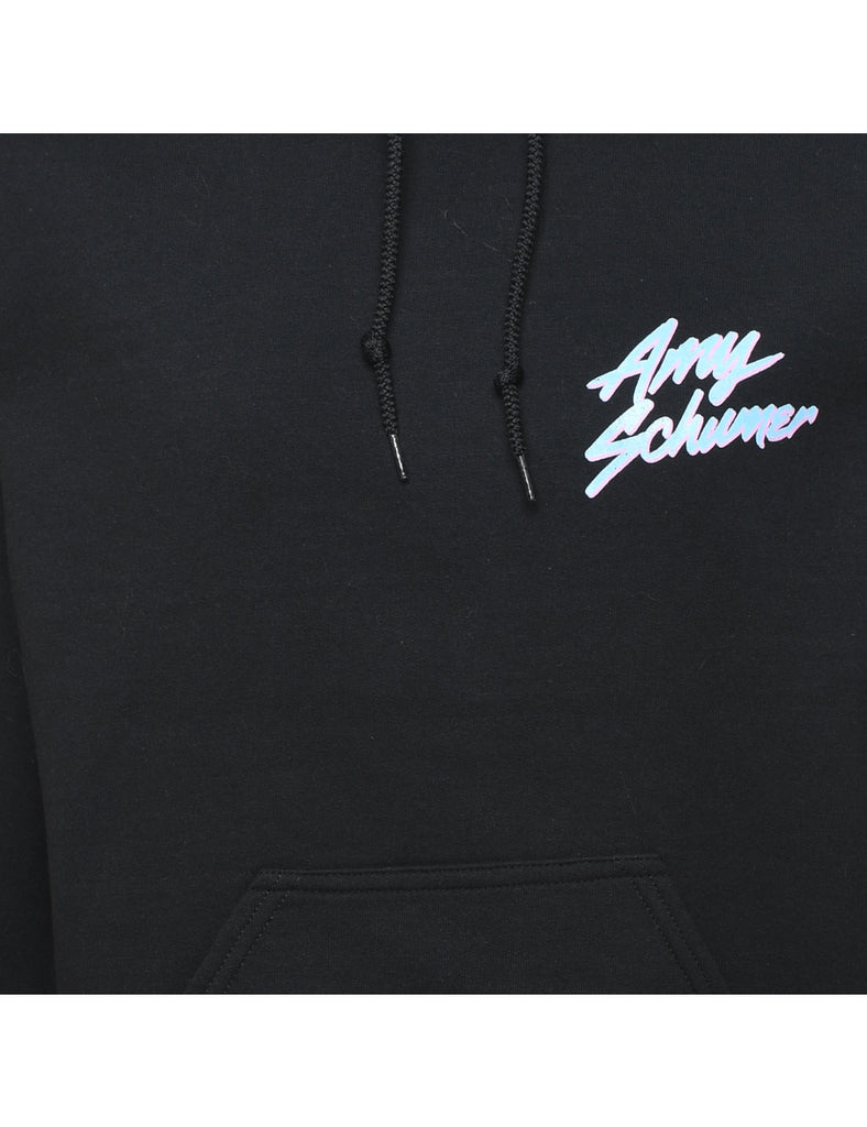 Black Amy Schumer Printed Hoodie - S