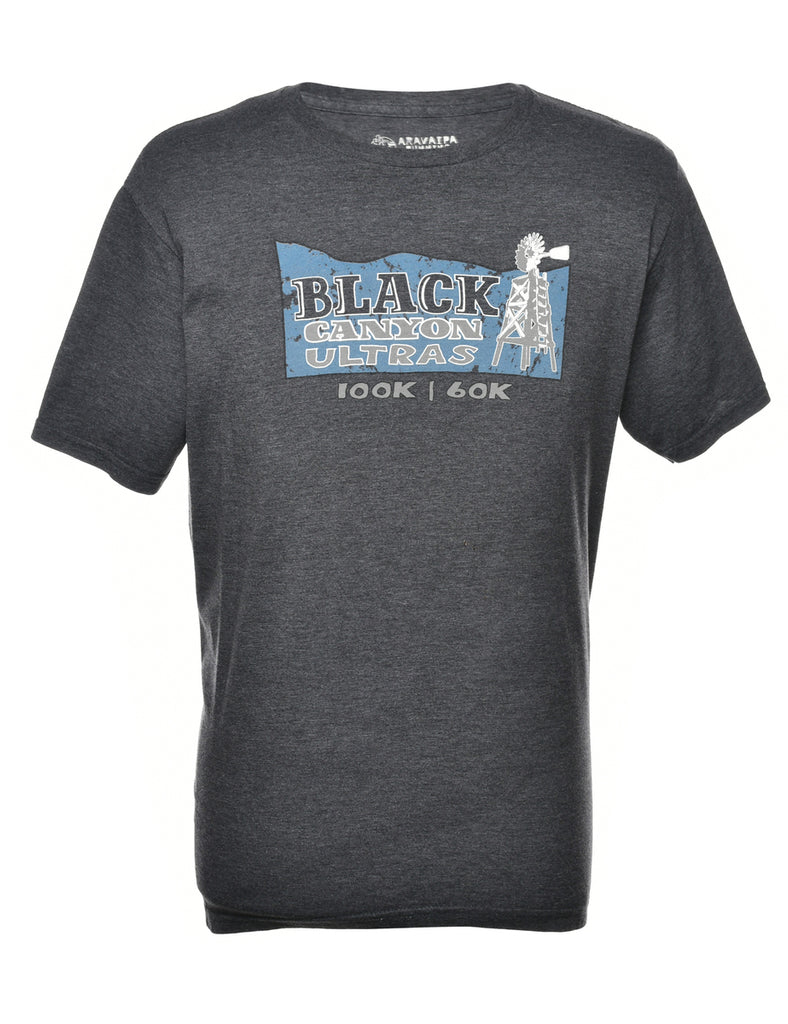 Black Canyon Ultras Printed T-shirt - L