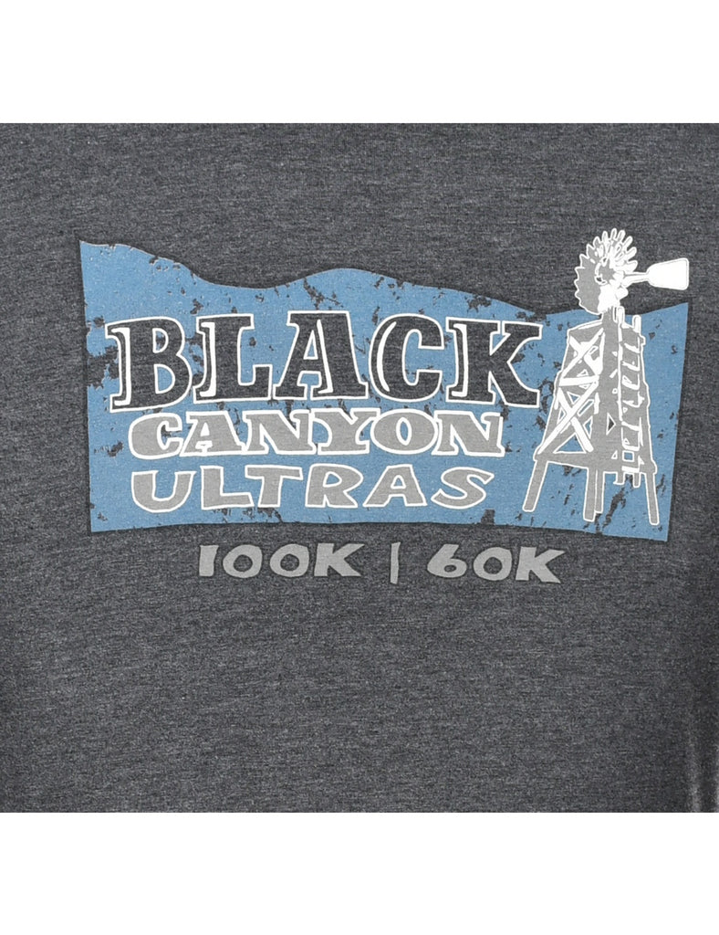 Black Canyon Ultras Printed T-shirt - L