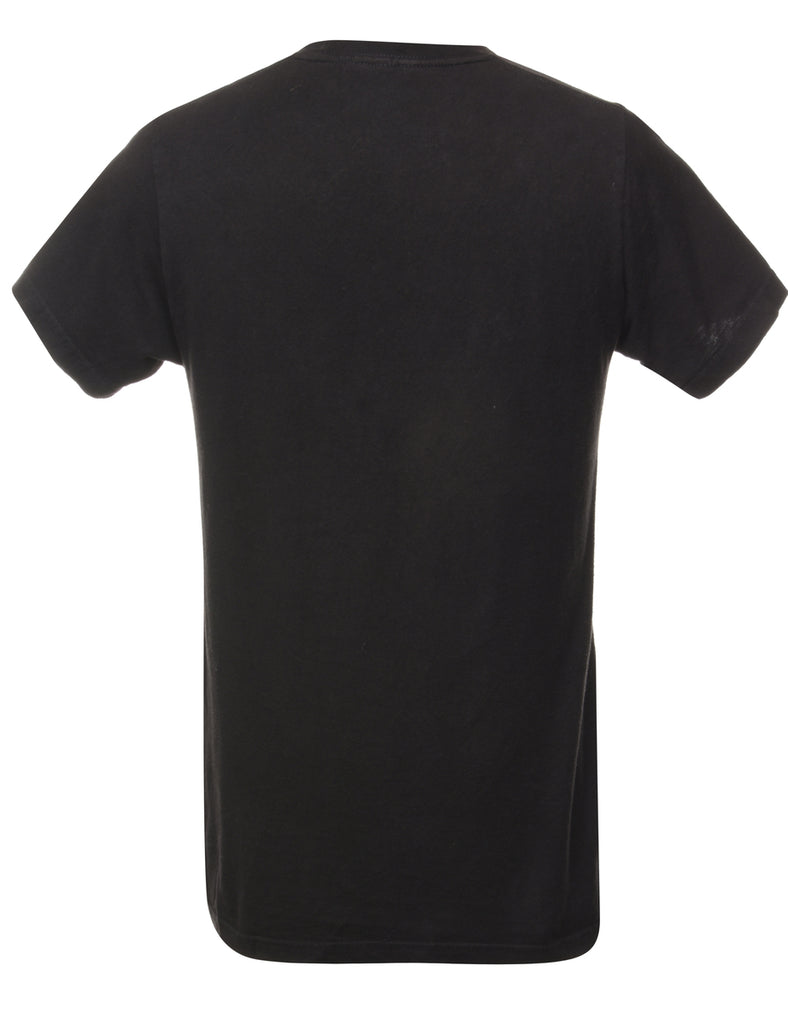 Black Cartoon T-shirt - S