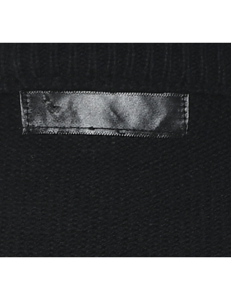 Black Christmas Jumper - L